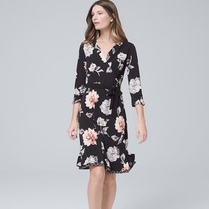 White House Black Market reversible wrap dress.